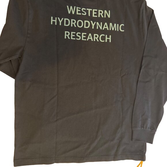 Western Hydrodynamic Research™ | Sold-Out Black Long Sleeve | Size M | NWT - Picture 2 of 7